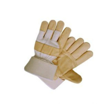 Pig Grain Leder gepatcht Palm Arbeitshandschuh (3511)